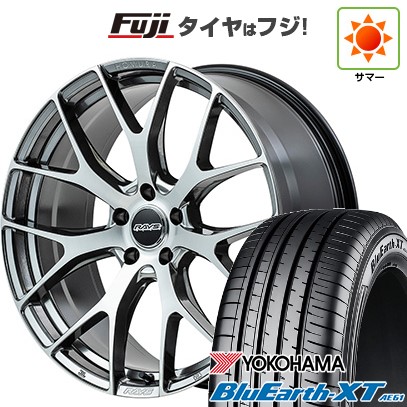 【新品国産車用5穴114.3】 夏タイヤ ホイール4本セット 225/50R18 ヨコハマ ブルーアース XT AE61 RAYS レイズ ホムラ 2X7FT 7.5J 18インチ(送料無料)