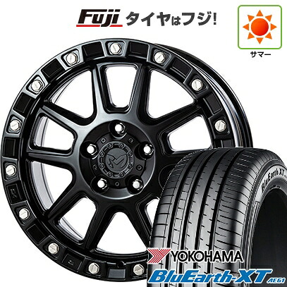 【新品国産車用5穴114.3】 夏タイヤ ホイール4本セット 225/50R18 ヨコハマ ブルーアース XT AE61 トライスター MKW M205 JP Spec 8J 18インチ(送料無料)|フジ スペシャルセレクション