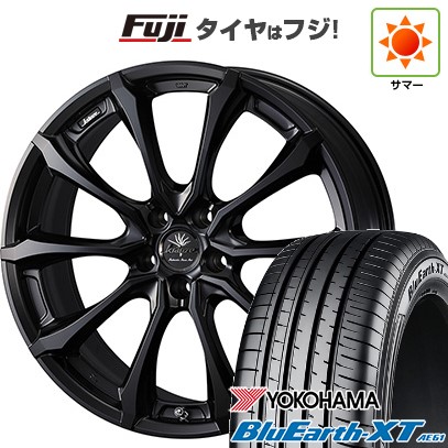 【新品国産車用5穴114.3】 夏タイヤ ホイール4本セット 215/50R18 ヨコハマ ブルーアース XT AE61 WEDS ウェッズ クレンツェ ヴェルサム 030EVO 7.5J 18インチ(送料無料)|フジ スペシャルセレクション