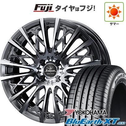 【新品】ライズ/ロッキー(ガソリン) 夏タイヤ ホイール4本セット 195/65R16 ヨコハマ ブルーアース XT AE61 WEDS ウェッズ クレンツェ シュリット 855EVO 6.5J 16インチ(送料無料)|フジ スペシャルセレクション