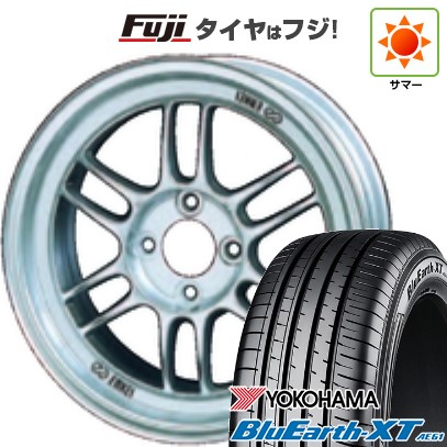 【新品】ライズ/ロッキー（ハイブリッド） 夏タイヤ ホイール4本セット 195/65R16 ヨコハマ ブルーアース XT AE61 ENKEI エンケイ Racing RP-F1 7J 16インチ(送料無料)