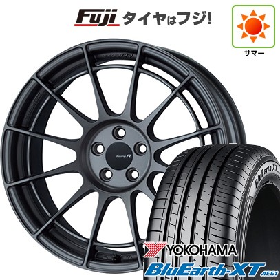 【新品国産車用5穴114.3】 夏タイヤ ホイール4本セット 205/55R17 ヨコハマ ブルーアース XT AE61 ENKEI エンケイ NT03 RR 17インチ(送料無料)｜フジ スペシャルセレクション