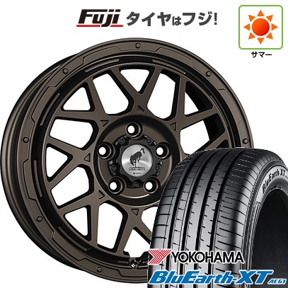 【新品】ヤリスクロス 夏タイヤ ホイール4本セット 205/65R16 ヨコハマ ブルーアース XT AE61 スーパースター ロディオドライブ 8M MONO 7J 16インチ(送料無料)