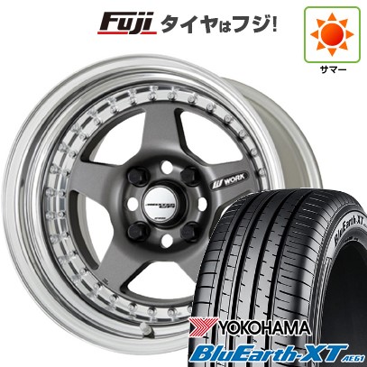 【新品】ライズ/ロッキー（ガソリン） 夏タイヤ ホイール4本セット 195/60R17 ヨコハマ ブルーアース XT AE61 WORK ワーク マイスター CR01 17インチ(送料無料)｜フジ スペシャルセレクション