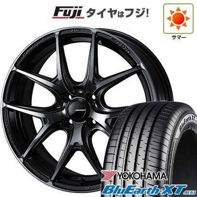 【新品】ライズ/ロッキー（ガソリン） 夏タイヤ ホイール4本セット 195/65R16 ヨコハマ ブルーアース XT AE61 WEDS ウェッズスポーツ SA-01R 6.5J 16インチ(送料無料)