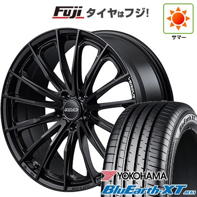 【新品国産車用5穴114.3】 夏タイヤ ホイール4本セット 225/50R18 ヨコハマ ブルーアース XT AE61 RAYS レイズ ベルサス ヴォウジェ SE 7J 18インチ(送料無料)