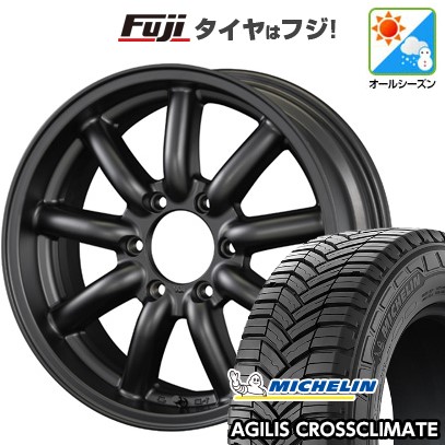 【新品】キャラバン オールシーズンタイヤ ホイール4本セット 215/65R16 109/107T ミシュラン アジリス クロスクライメート ファブレス ヴァローネ MC-9 1P 6.5J 16インチ(送料無料)|フジ スペシャルセレクション