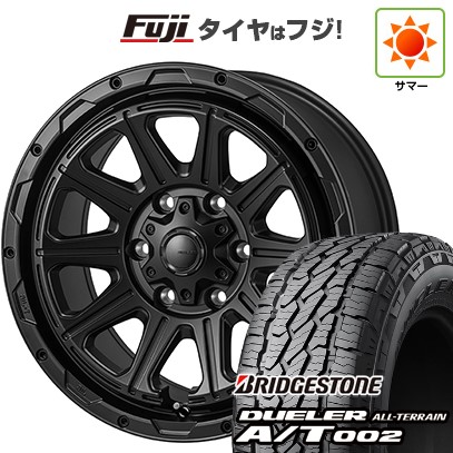 【新品】プラド/ハイラックス 夏タイヤ ホイール4本セット 265/70R17 ブリヂストン デューラー A/T002 OWL/RBL モンツァ HI-BLOCK レグルス 8J 17インチ(送料無料)