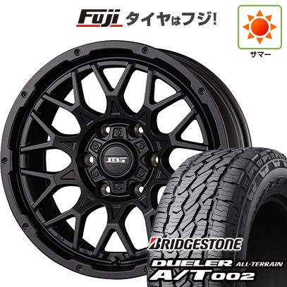 【新品】プラド/ハイラックス 夏タイヤ ホイール4本セット 265/70R17 ブリヂストン デューラー A/T002 OWL/RBL コーセイ ボトムガルシア シャドウバーツ 8J 17インチ(送料無料)
