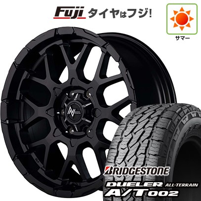 【新品】プラド/ハイラックス 夏タイヤ ホイール4本セット 265/65R17 ブリヂストン デューラー A/T002 OWL/RBL MID WHEELS NITRO POWER M28 バレット 8J 17インチ(送料無料)｜フジ スペシャルセレクション