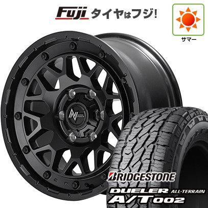 【新品】プラド/ハイラックス 夏タイヤ ホイール4本セット 265/65R17 ブリヂストン デューラー A/T002 OWL/RBL MID WHEELS NITRO POWER M29 スティンガー 8J 17インチ(送料無料)