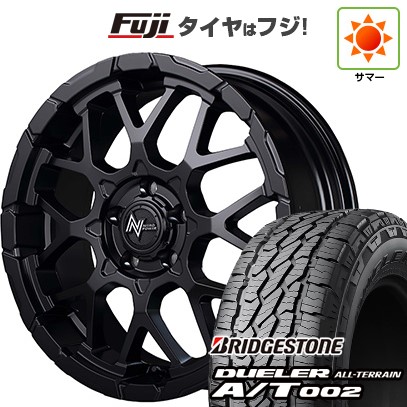 【新品】デリカD5 夏タイヤ ホイール4本セット 245/70R16 ブリヂストン デューラー A/T002 OWL/RBL MID WHEELS NITRO POWER M28 バレットS 7J 16インチ(送料無料)