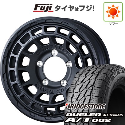 【新品】ジムニーシエラ/ジムニーノマド 夏タイヤ ホイール4本セット 215/70R16 ブリヂストン デューラー A/T002 OWL/RBL WEDS ウェッズアドベンチャー マッドヴァンス X タイプF 6J 16インチ(送料無料)｜フジ スペシャルセレクション