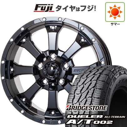【新品】デリカD5 夏タイヤ ホイール4本セット 245/70R16 ブリヂストン デューラー A/T002 OWL/RBL トライスター MKW MK-46 7J 16インチ(送料無料)