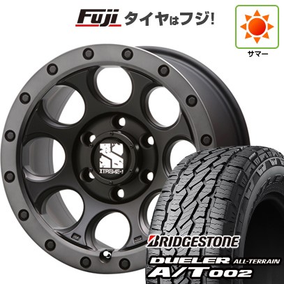 【新品】プラド/ハイラックス 夏タイヤ ホイール4本セット 265/60R18 ブリヂストン デューラー A/T002 RBL MLJ エクストリームJ XJ03 8J 18インチ(送料無料)｜フジ スペシャルセレクション