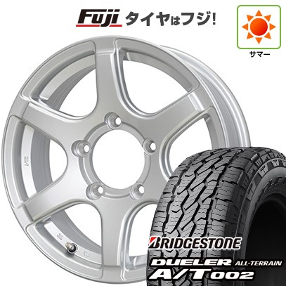 【新品】ジムニー 夏タイヤ ホイール4本セット 175/80R16 ブリヂストン デューラー A/T002 RBL ホットスタッフ バイソン BN-04 5.5J 16インチ(送料無料)|フジ スペシャルセレクション