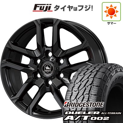 【新品】プラド/ハイラックス 夏タイヤ ホイール4本セット 265/65R17 ブリヂストン デューラー A/T002 OWL/RBL コーセイ ベアロック バイソン 8J 17インチ(送料無料)|フジ スペシャルセレクション