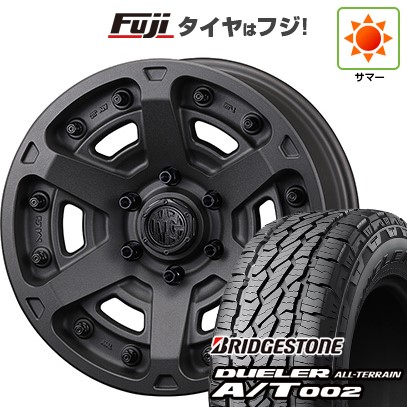 【新品】デリカD5 夏タイヤ ホイール4本セット 245/70R16 ブリヂストン デューラー A/T002 OWL/RBL クリムソン マーテルギア(MG) アーマーFF 7J 16インチ(送料無料)|フジ スペシャルセレクション