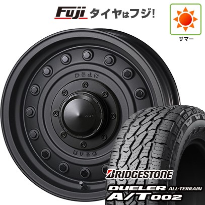 【新品】ジムニー 夏タイヤ ホイール4本セット 175/80R16 ブリヂストン デューラー A/T002 RBL クリムソン ディーン コロラド 5.5J 16インチ(送料無料)｜フジ スペシャルセレクション