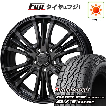 【新品】デリカD5 夏タイヤ ホイール4本セット 215/70R16 ブリヂストン デューラー A/T002 OWL/RBL トピー バザルト-X タイプ2 7J 16インチ(送料無料)