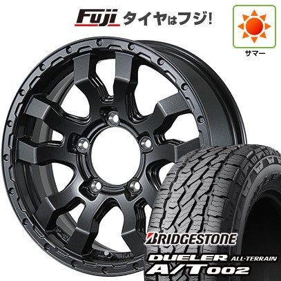 【新品】ジムニー 夏タイヤ ホイール4本セット 175/80R16 ブリヂストン デューラー A/T002 RBL トピー ヴァブロ RR-01 5.5J 16インチ(送料無料)|フジ スペシャルセレクション