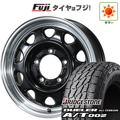 【新品】ジムニー 夏タイヤ ホイール4本セット 175/80R16 ブリヂストン デューラー A/T002 RBL トピー ランドフット SWZ 数量限定 5.5J 16インチ(送料無料)|フジ スペシャルセレクション
