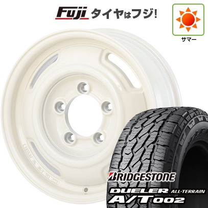 【新品】ジムニー 夏タイヤ ホイール4本セット 175/80R16 ブリヂストン デューラー A/T002 RBL アピオ ワイルドボア SR+ 5.5J 16インチ(送料無料)|フジ スペシャルセレクション