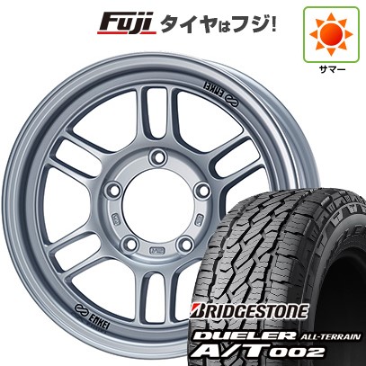 【新品】ジムニーシエラ/ジムニーノマド 夏タイヤ ホイール4本セット 215/70R16 ブリヂストン デューラー A/T002 OWL/RBL ENKEI エンケイ ALLROAD RPT1 5.5J 16インチ(送料無料)