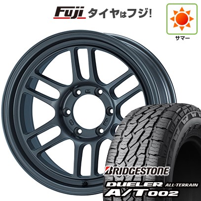 【新品】プラド/ハイラックス 夏タイヤ ホイール4本セット 265/65R17 ブリヂストン デューラー A/T002 OWL/RBL ENKEI エンケイ ALLROAD RPT1 8.5J 17インチ(送料無料)|フジ スペシャルセレクション