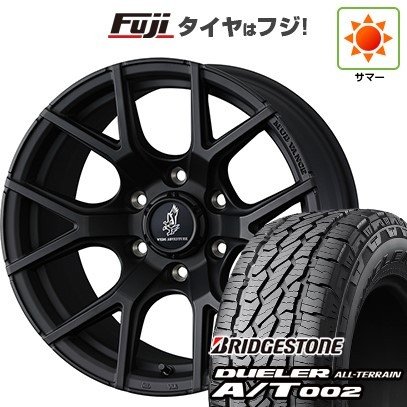 【新品】ランクル250 夏タイヤ ホイール4本セット 265/70R17 ブリヂストン デューラー A/T002 OWL/RBL WEDS ウェッズアドベンチャー マッドヴァンス SD 8J 17インチ(送料無料)