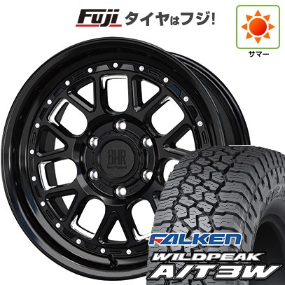 【新品国産車用6穴139.7】 夏タイヤ ホイール4本セット 285/70R17 ファルケン ワイルドピーク A/T3W ホットスタッフ バークレイハードロック ヒューロン 8J 17インチ(送料無料) 111,100円