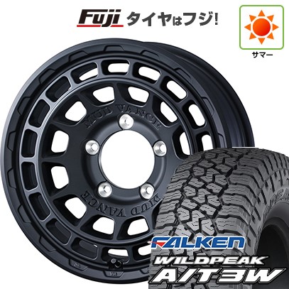 【新品】ジムニー 夏タイヤ ホイール4本セット 175/80R16 ファルケン ワイルドピーク A/T3W WEDS ウェッズアドベンチャー マッドヴァンス X タイプF 5.5J 16インチ(送料無料)