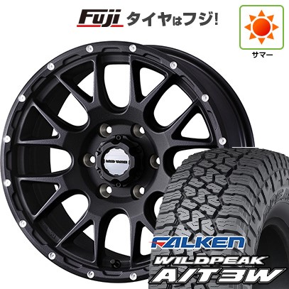 【新品国産車用6穴139.7】 夏タイヤ ホイール4本セット 285/70R17 ファルケン ワイルドピーク A/T3W WEDS ウェッズアドベンチャー マッドヴァンス 08 8J 17インチ(送料無料)｜フジ スペシャルセレクション