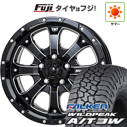 【新品】デリカD5 夏タイヤ ホイール4本セット 235/70R16 ファルケン ワイルドピーク A/T3W トライスター MKW MK-46 M/L+ 8J 16インチ(送料無料)