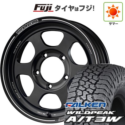 【新品】ジムニー 夏タイヤ ホイール4本セット 175/80R16 ファルケン ワイルドピーク A/T3W RAYS レイズ ボルクレーシング TE37XT FOR J 5.5J 16インチ(送料無料)