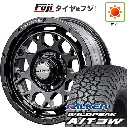 【新品】ジムニー 夏タイヤ ホイール4本セット 175/80R16 ファルケン ワイルドピーク A/T3W RAYS レイズ デイトナ M9+ SPEC-M 5.5J 16インチ(送料無料)
