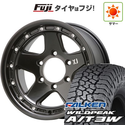 【新品国産車用6穴139.7】 夏タイヤ ホイール4本セット 265/75R16 ファルケン ワイルドピーク A/T3W MLJ エクストリームJ XJ05 8J 16インチ(送料無料)