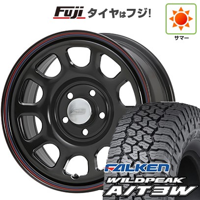 【新品】デリカD5 夏タイヤ ホイール4本セット 235/70R16 ファルケン ワイルドピーク A/T3W MLJ デイトナSS 7J 16インチ(送料無料)