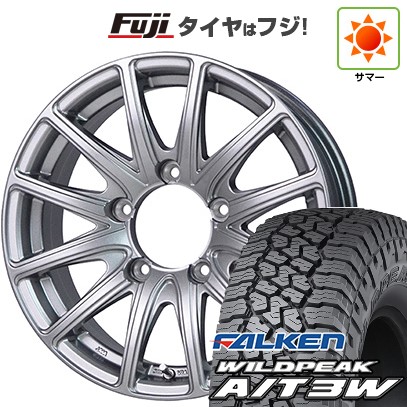 【新品】ジムニー 夏タイヤ ホイール4本セット 175/80R16 ファルケン ワイルドピーク A/T3W ホットスタッフ バイソン BN-01 5.5J 16インチ(送料無料) 63,855円