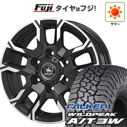 【新品】ハイエース200系 夏タイヤ ホイール4本セット 195/80R15 107/105N ファルケン ワイルドピーク A/T3W コーセイ ベアロック バイソン 6J 15インチ(送料無料)