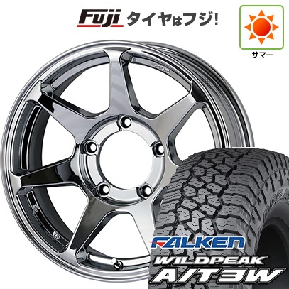 【新品】ジムニー 夏タイヤ ホイール4本セット 175/80R16 ファルケン ワイルドピーク A/T3W ドゥオール CST ZERO-1 ハイパー+J Limited Color 5.5J 16インチ(送料無料)