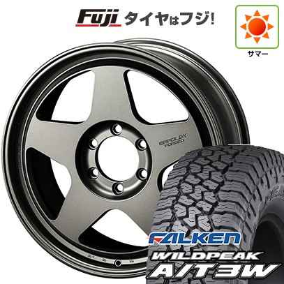 【新品国産車用6穴139.7】 夏タイヤ ホイール4本セット 285/55R20 ファルケン ワイルドピーク A/T3W フォーバイフォーエンジニア ブラッドレーフォージド 匠 9J 20インチ(送料無料)