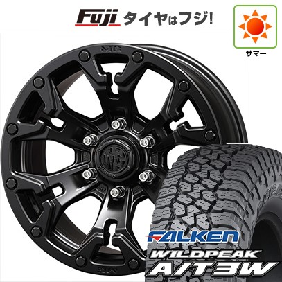 【新品国産車用6穴139.7】 夏タイヤ ホイール4本セット 285/55R20 ファルケン ワイルドピーク A/T3W クリムソン マーテルギア(MG) ゴーレム 8.5J 20インチ(送料無料)