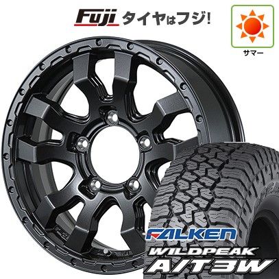 【新品】ジムニー 夏タイヤ ホイール4本セット 175/80R16 ファルケン ワイルドピーク A/T3W トピー ヴァブロ RR-01 5.5J 16インチ(送料無料)|フジ スペシャルセレクション