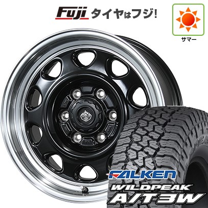 【新品国産車用6穴139.7】 夏タイヤ ホイール4本セット 35X12.5R17 ファルケン ワイルドピーク A/T3W トピー ランドフット SWZ 数量限定 8J 17インチ(送料無料)|フジ スペシャルセレクション