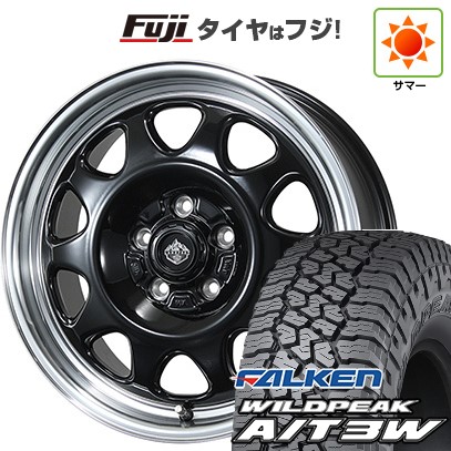 【新品】デリカD5 夏タイヤ ホイール4本セット 235/70R16 ファルケン ワイルドピーク A/T3W トピー ランドフット SWZ 数量限定 7J 16インチ(送料無料)｜フジ スペシャルセレクション