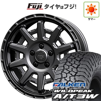 【新品】デリカD5 夏タイヤ ホイール4本セット 235/70R16 ファルケン ワイルドピーク A/T3W 共豊 PPX D10X 7J 16インチ(送料無料)