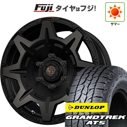 【新品】ランクル300 夏タイヤ ホイール4本セット 275/55R20 ダンロップ グラントレック AT5 WEDS ウェッズ クロスオーバーガーメンツ Style M 9J 20インチ(送料無料)