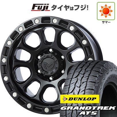 【新品】プラド/ハイラックス 夏タイヤ ホイール4本セット 265/70R17 ダンロップ グラントレック AT5 トライスター MKW M204 US Spec 9J 17インチ(送料無料)｜フジ スペシャルセレクション