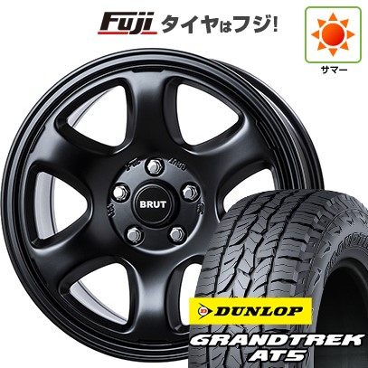 【新品】RAV4（アドベンチャー） 夏タイヤ ホイール4本セット 245/65R17 ダンロップ グラントレック AT5 トライスター BRUT BR-44 7.5J 17インチ(送料無料)｜フジ スペシャルセレクション
